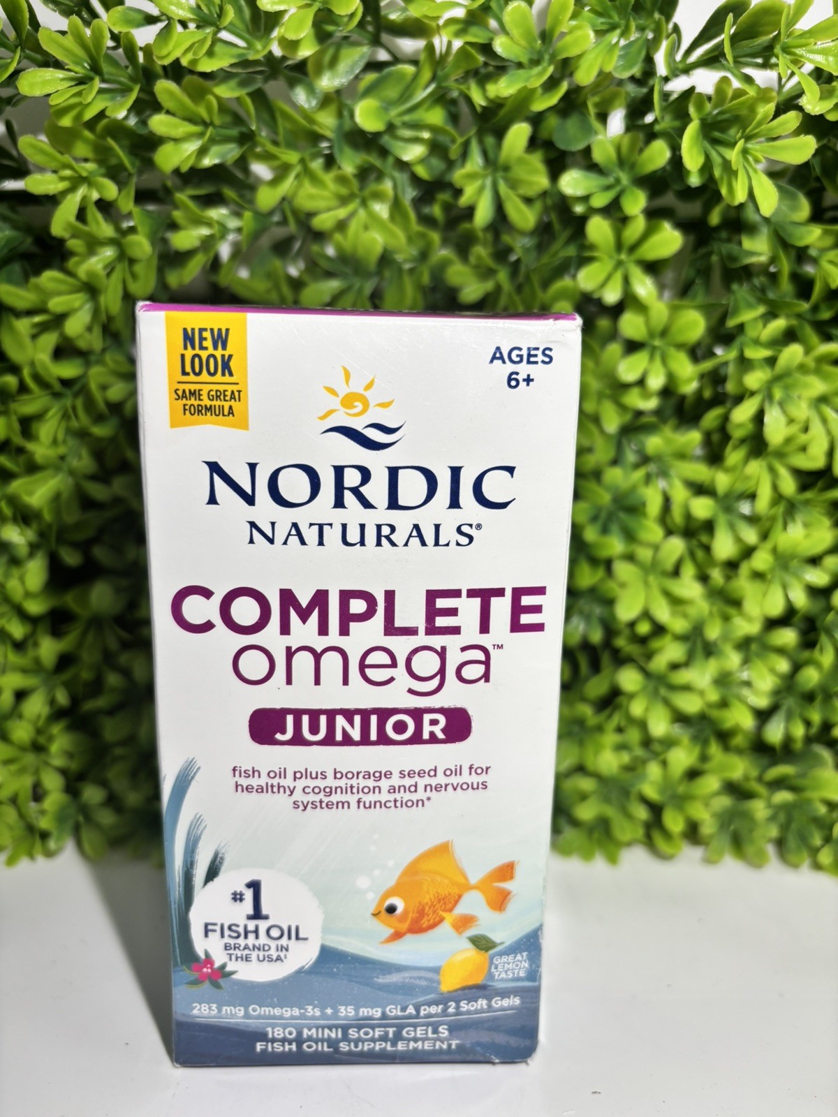 Nordic Naturals Omega-3•6•9 Junior, Lemon Flavor Exp 6/26🔥