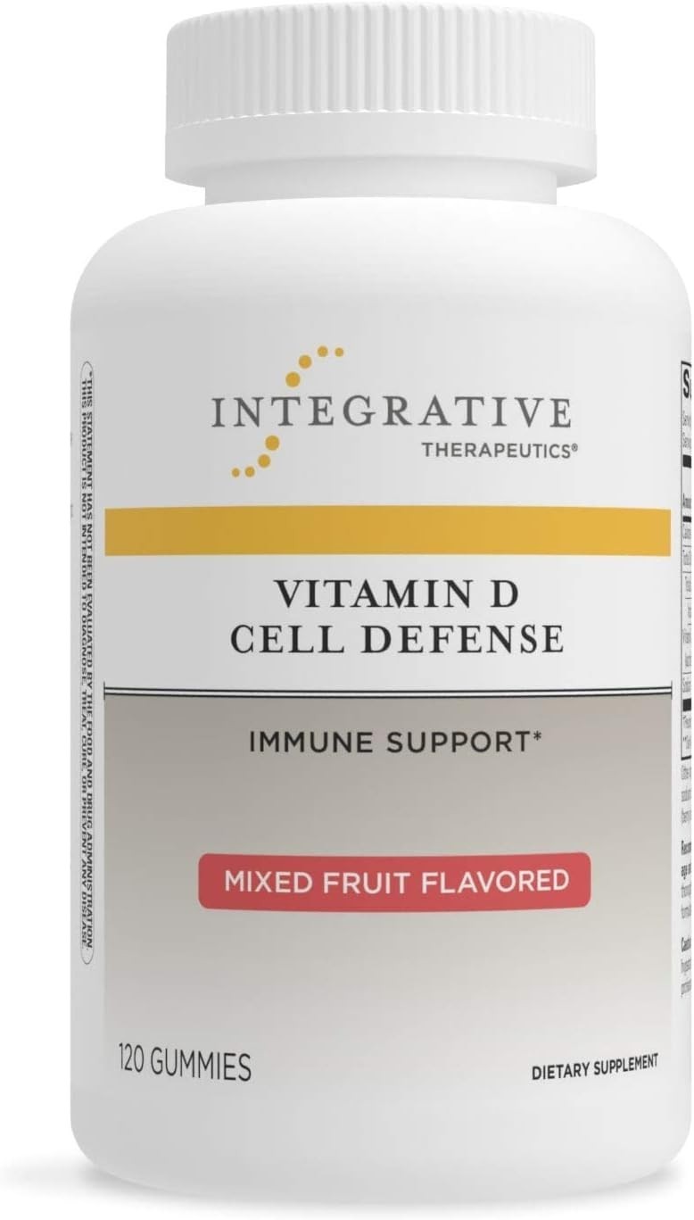 Integrative Therapeutics – Vitamin D Cell Defense – Mixed Fruit (120 Gummies)
