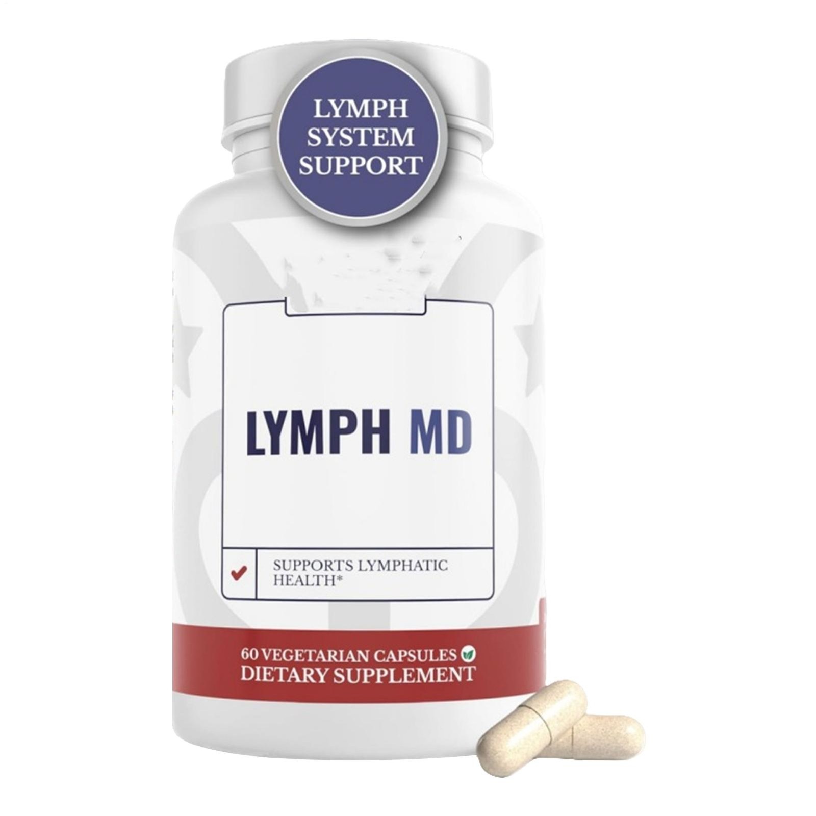 Lymph MD – Lymphatic System Supplement with 9 Botanicals. Men and Women – 60 cap