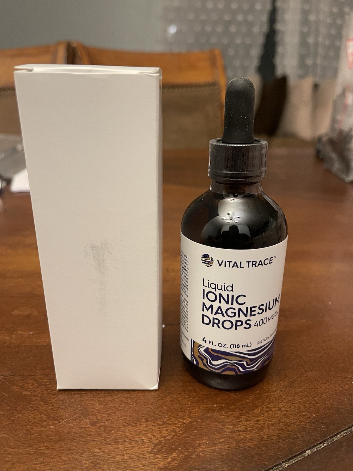 Liquid Ionic Magnesium 400mg 4 oz. Vegetarian Gluten Free by Carlyle EXP 12/2029