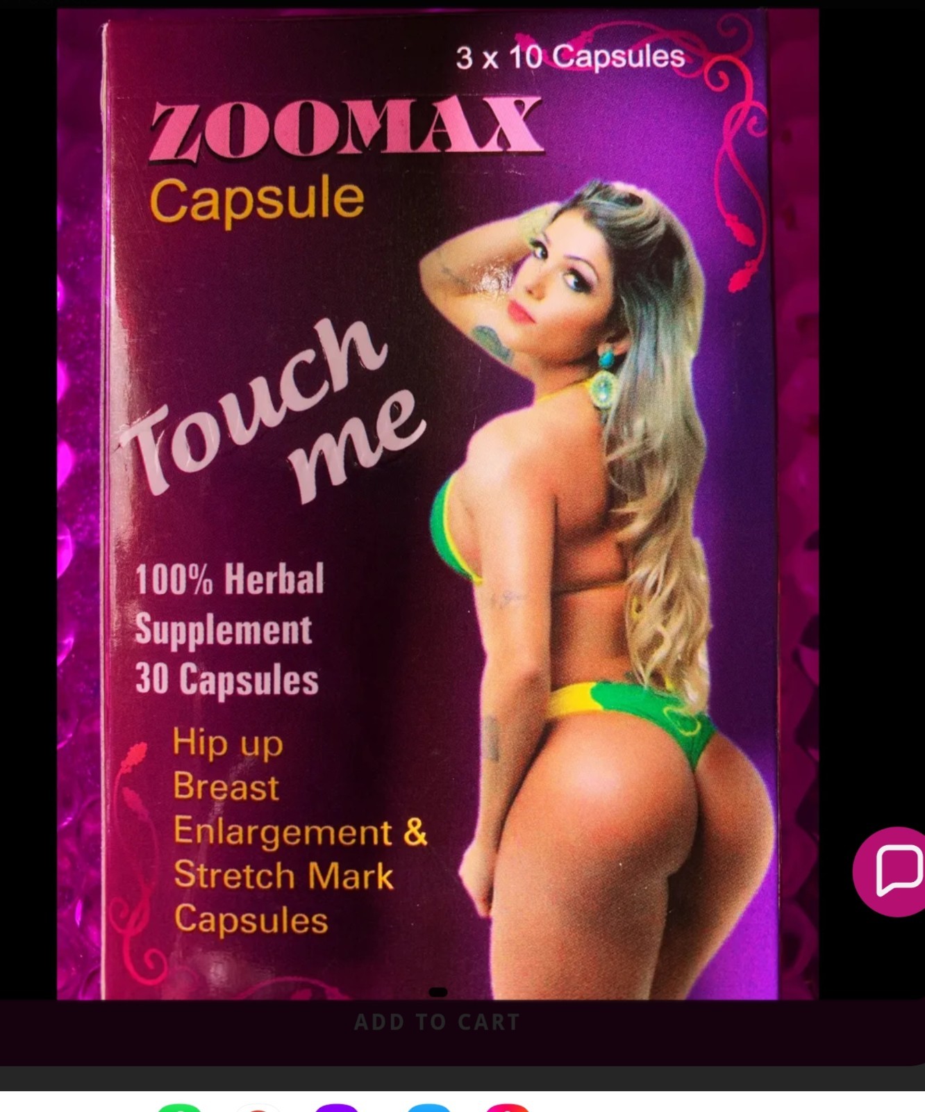 Zoomed Touch Me Capsules