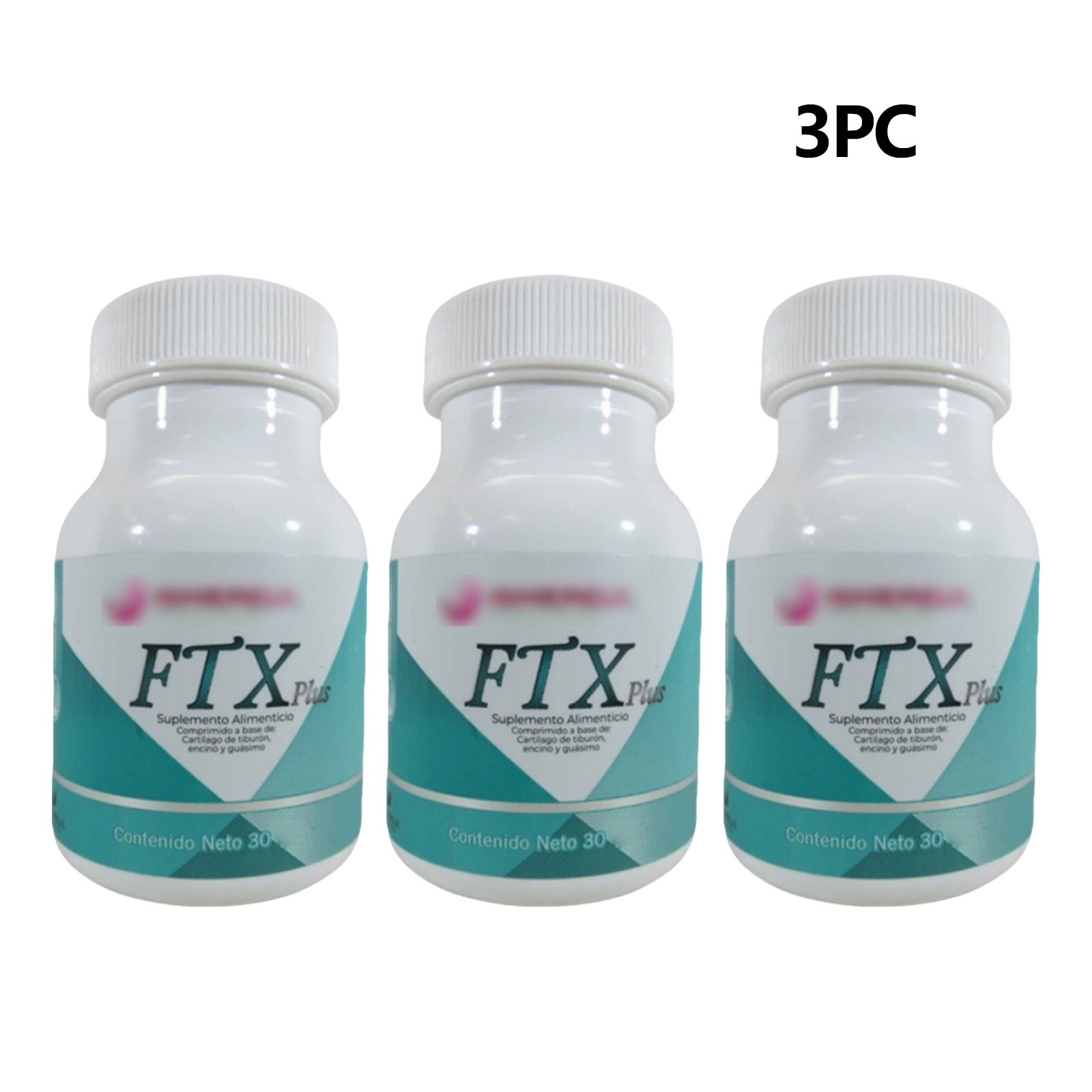 3 Pack FTXPlus 100% Natural Pure Power Naturally Supplement New