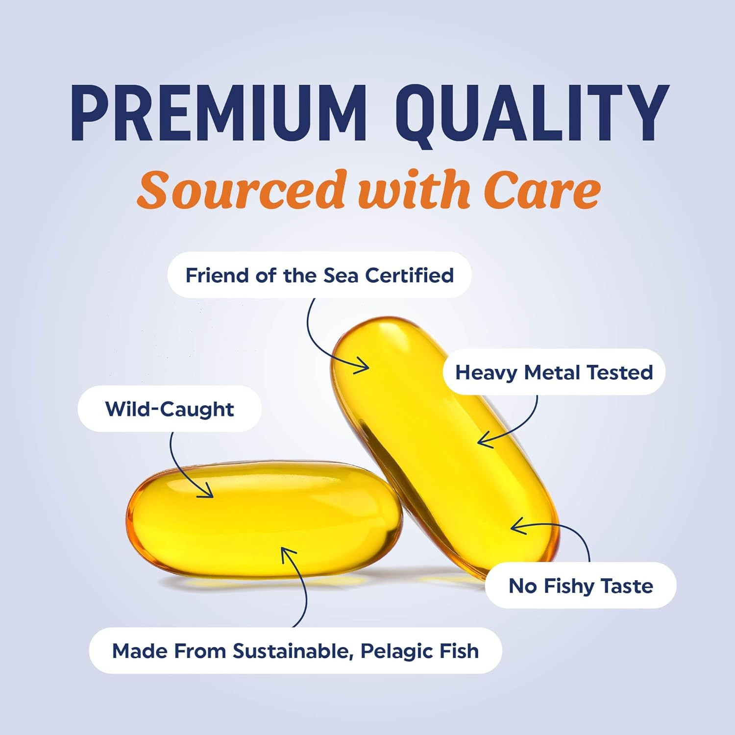 Triple Strength DHA Omega 3 Fish Oil 3600 Mg | over 2100Mg Omega-3 Fatty Acids w
