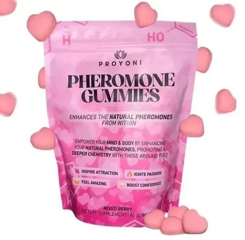 3PCS Pheromone Gummies – Enhances Your Natural Pheromones From Within – 60 Count