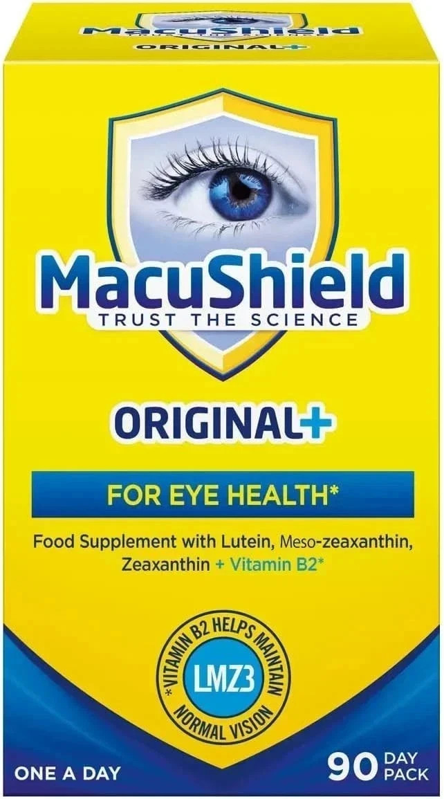 MacuShield Original Plus Capsules – 90-Day Pack, Eye Health Supplement