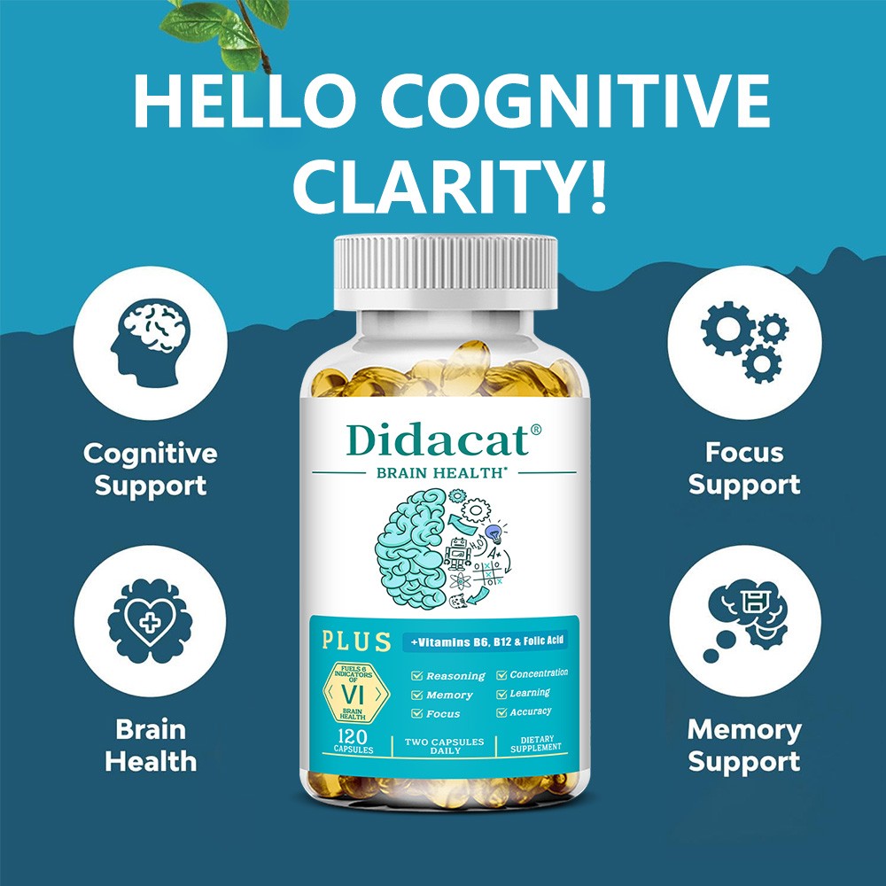 Brain Reasoning Focus Brain Improve Memory Concentration Alertness 30-120 Pills