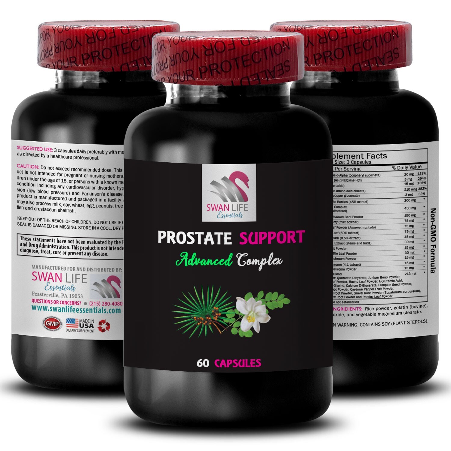 Daily Comfort – PROSTATE CAPSULES – Balanced Approach 1Bot 60Cap
