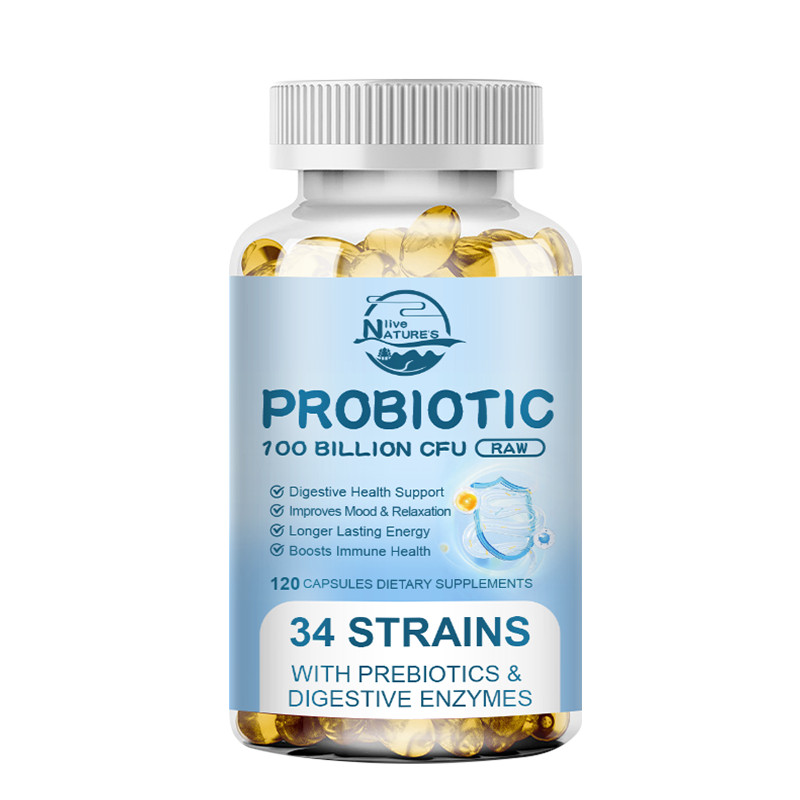 Probiotics 100 Billion CFU Potency Digestive Immune Health 120/240/480 Capsules