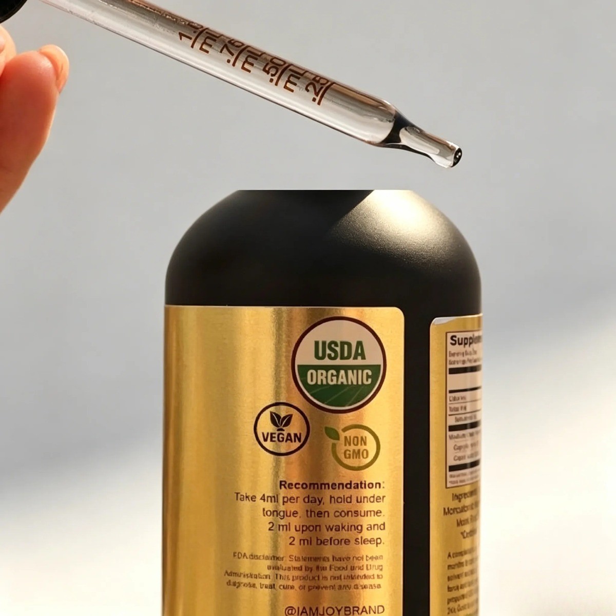 I Am Joy Ormus Gold Oil –Monoatomic, Decalcify Pineal Gland & DNA Repair Support