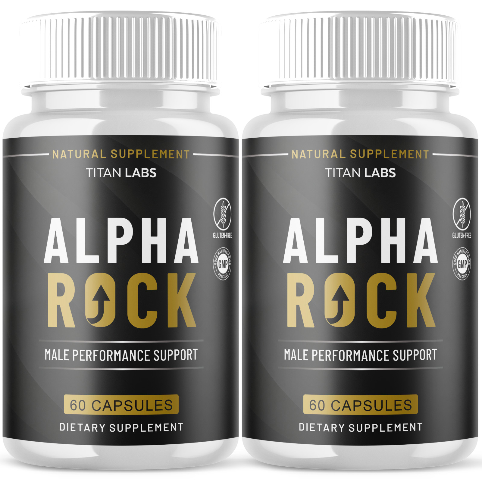 (2 Pack) Alpha Rock Advanced Male Healt Support VItamin AlphaRock 120 Capsules