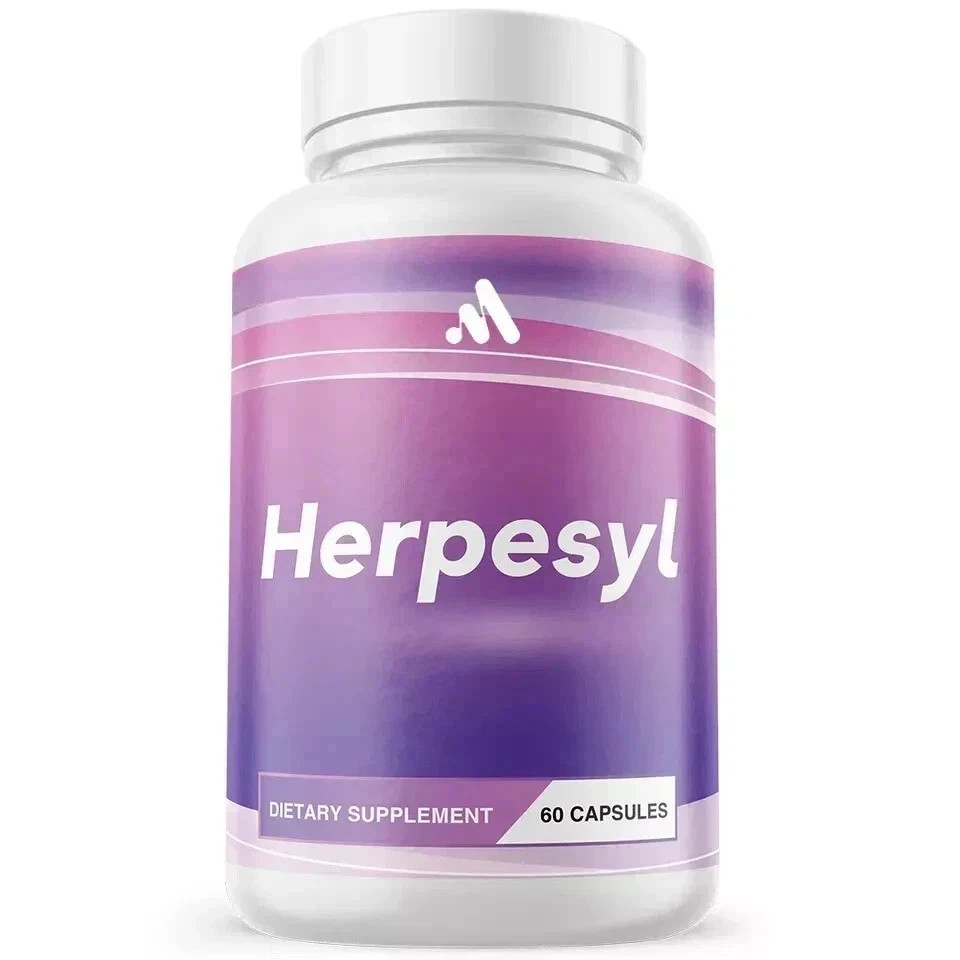 Herpesyl – Dietary Supplement 60 Capsules | Free & Fast Shipping, Pack of 2