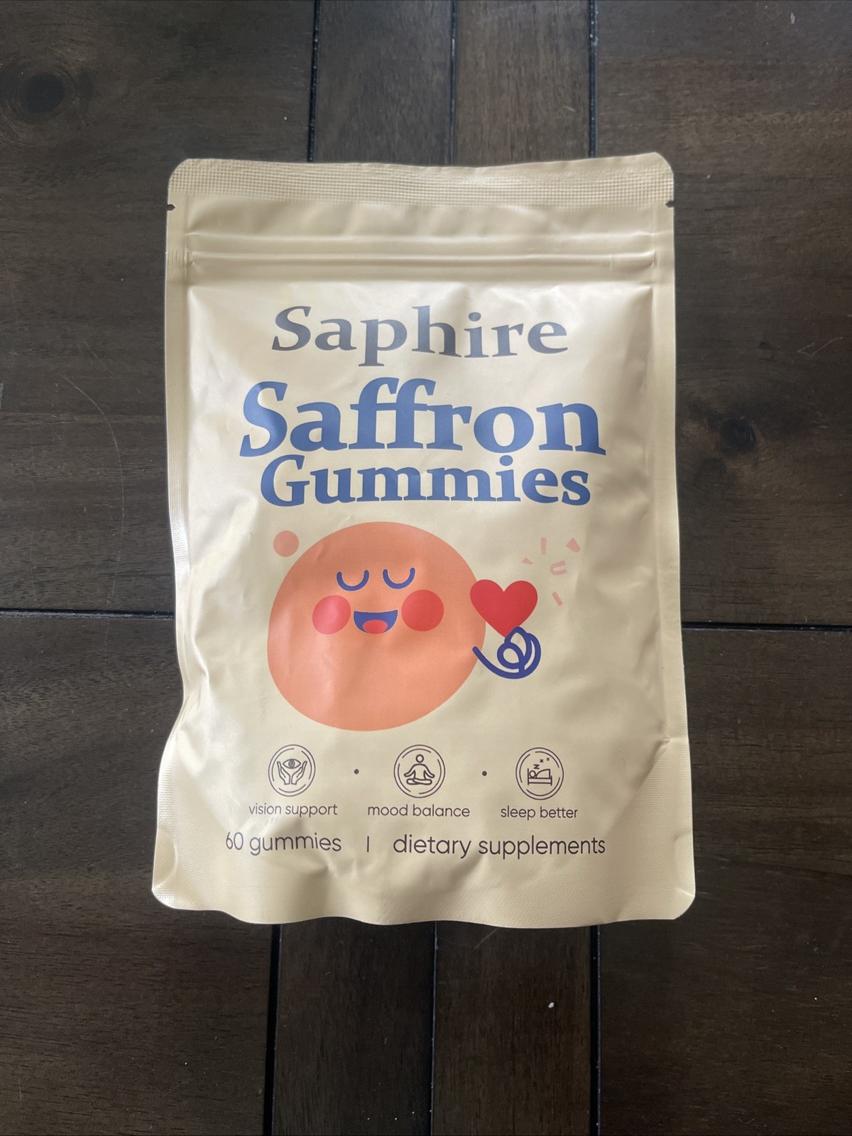 Saphire Saffron Gummies 60 Gummies