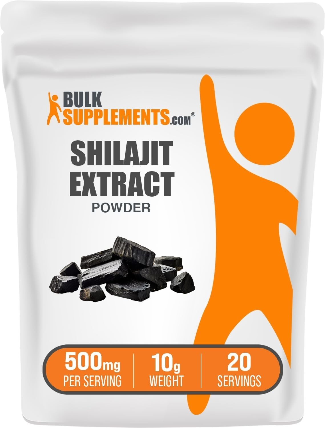Shilajit Extract 500mg per Serving Gluten Free 100g Pack of 1