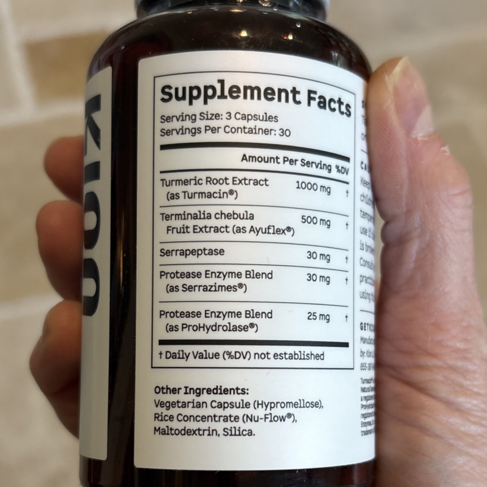 Kion Flex Mobility Joint Health Athletic Recovery 90 Capsules Dietary Supplement