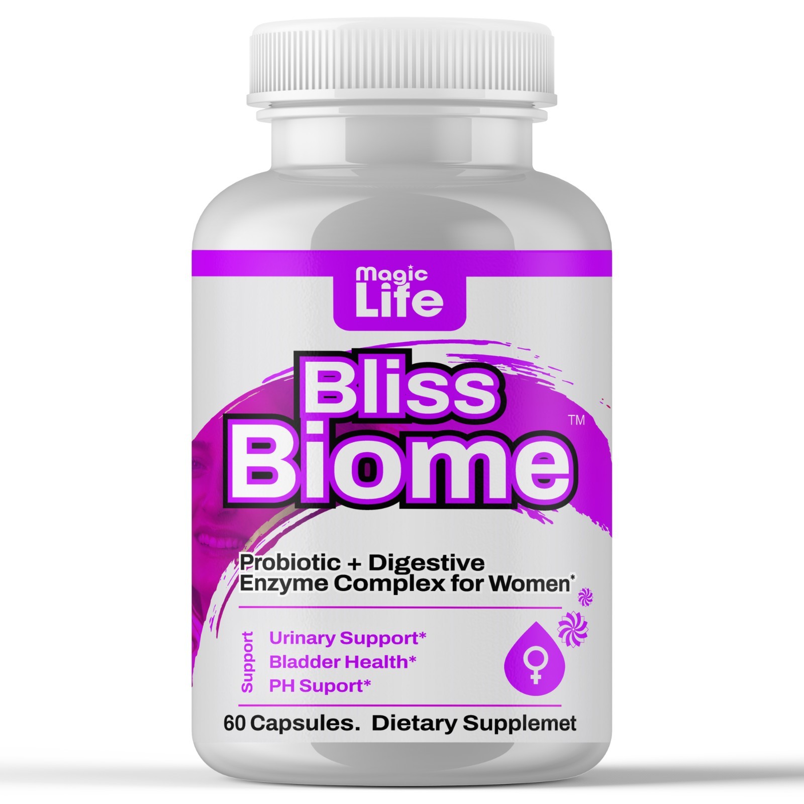 Vaginal Probiotics for Women – PH Balance, Digestive, UT & Feminine Health 60ct