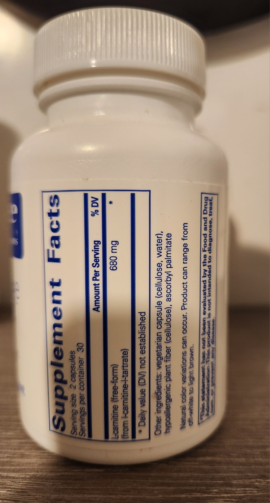 I-Carnitine Cardiovascular and Endurance Support 60 Capsules Pack of 2