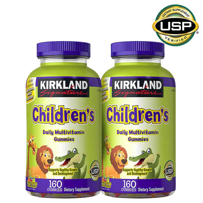 Kirkland Signature Children’s Complete Multivitamin, 320 Gummies