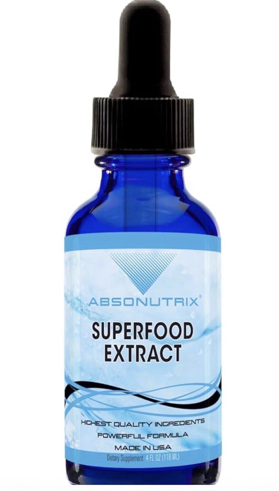 Absonutrix Superfood Extract 390 mg, 4 Oz 302 Servings Made in USA Non-GMO