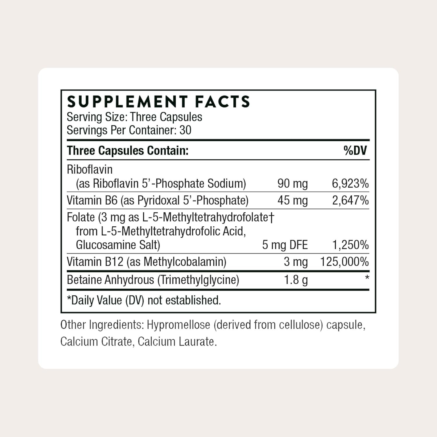 Thorne METHYL-GUARD PLUS 90 Capsules Exp 12/2027 – New/Sealed!