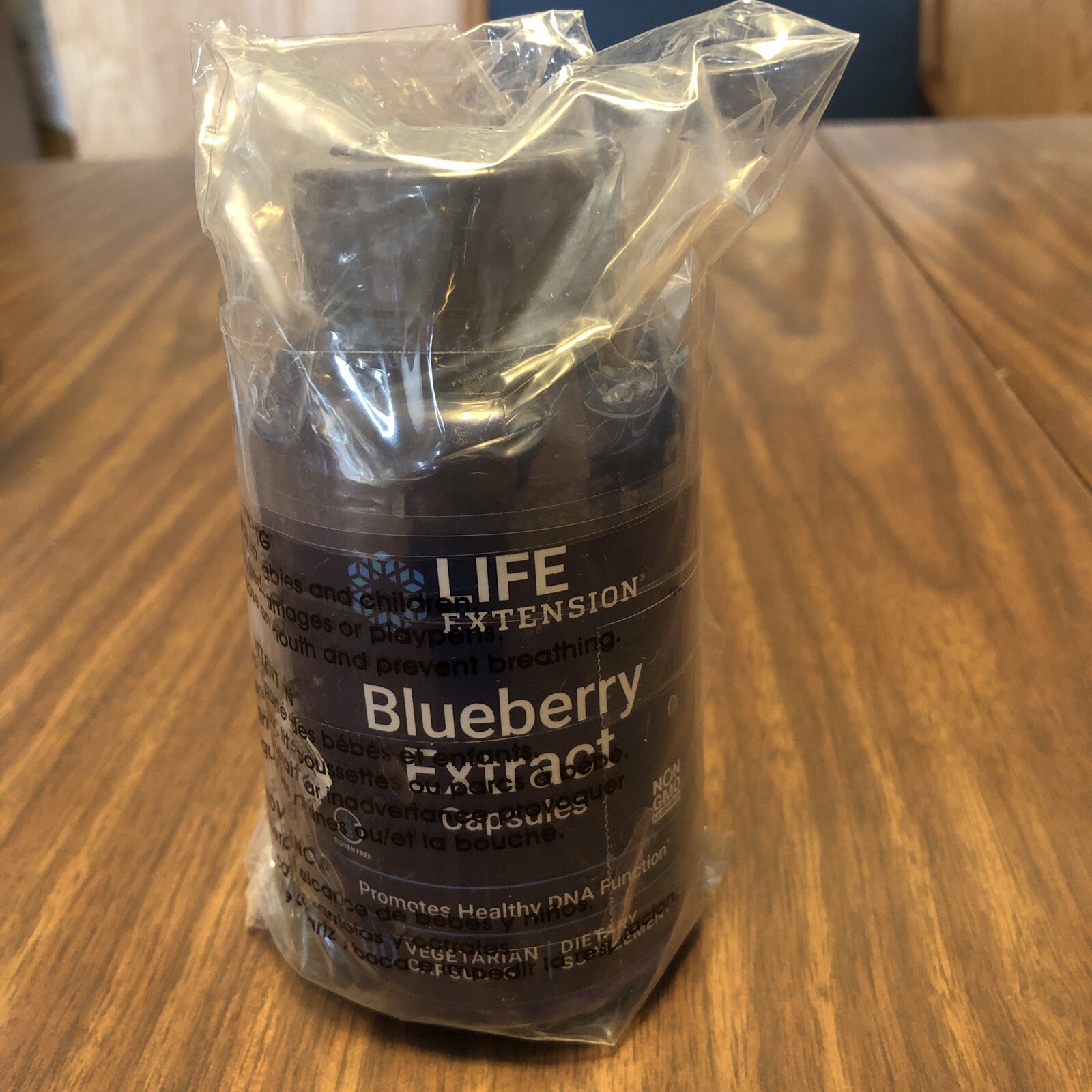 Life Extension Blueberry Extract 60 Veg CapExp:05/2025