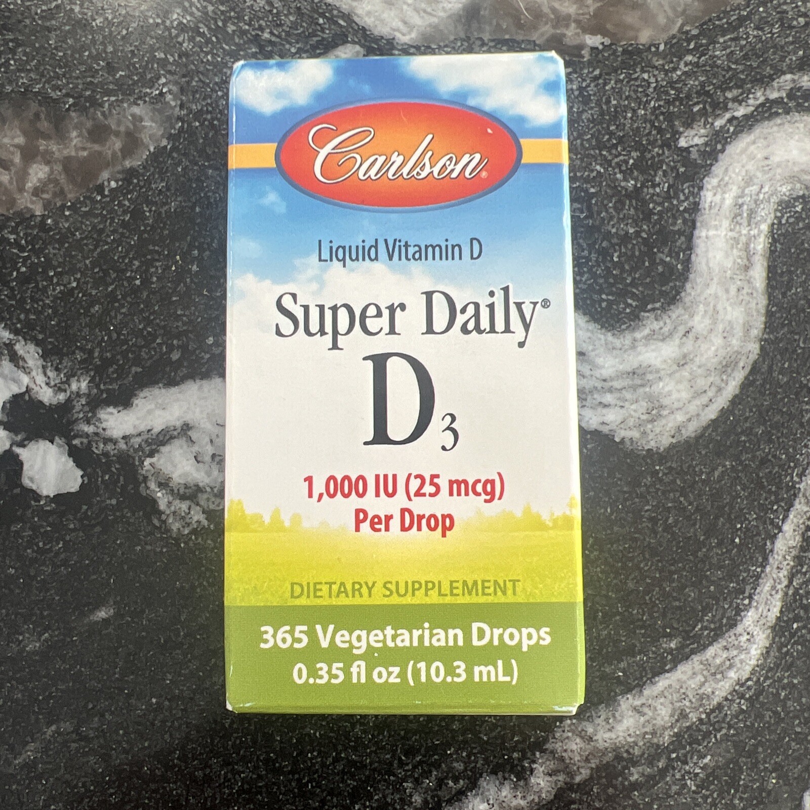 Carlson Super Daily D3 1,000 IU (25mcg) 0.35 fl oz Liq