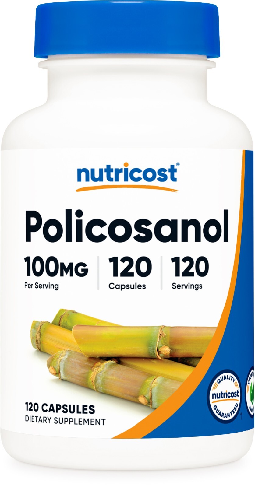 Nutricost Policosanol 100mg, 120 Capsules – Gluten Free and Vegetarian Friendly