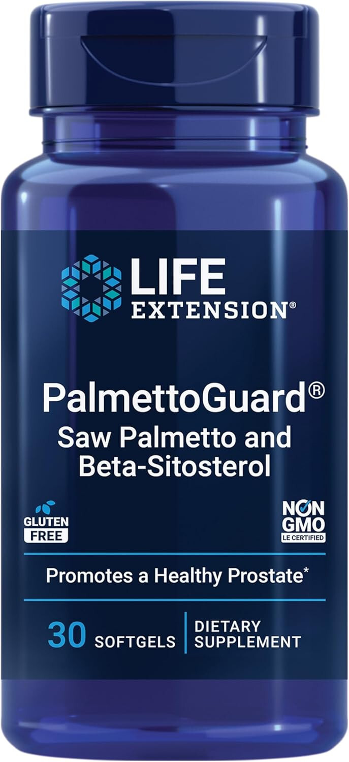 Life Extension PalmettoGuard Saw Palmetto & Beta-Sitosterol 30 sofgels