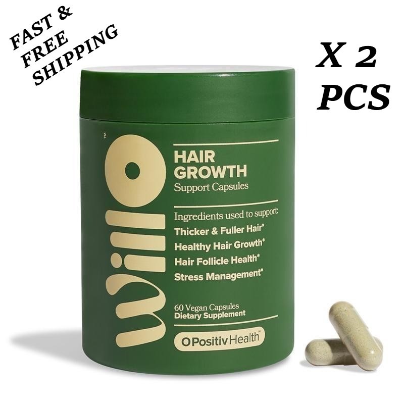 WILLO Hair Growth Support for Women – Thicker, Fuller Hair & Healthy Hair Suppor