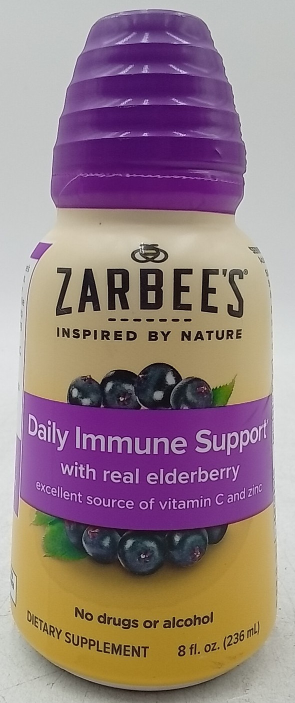 Zarbee’s Daily Immune Support with Elderberry 8oz Immune System Boost 10/26