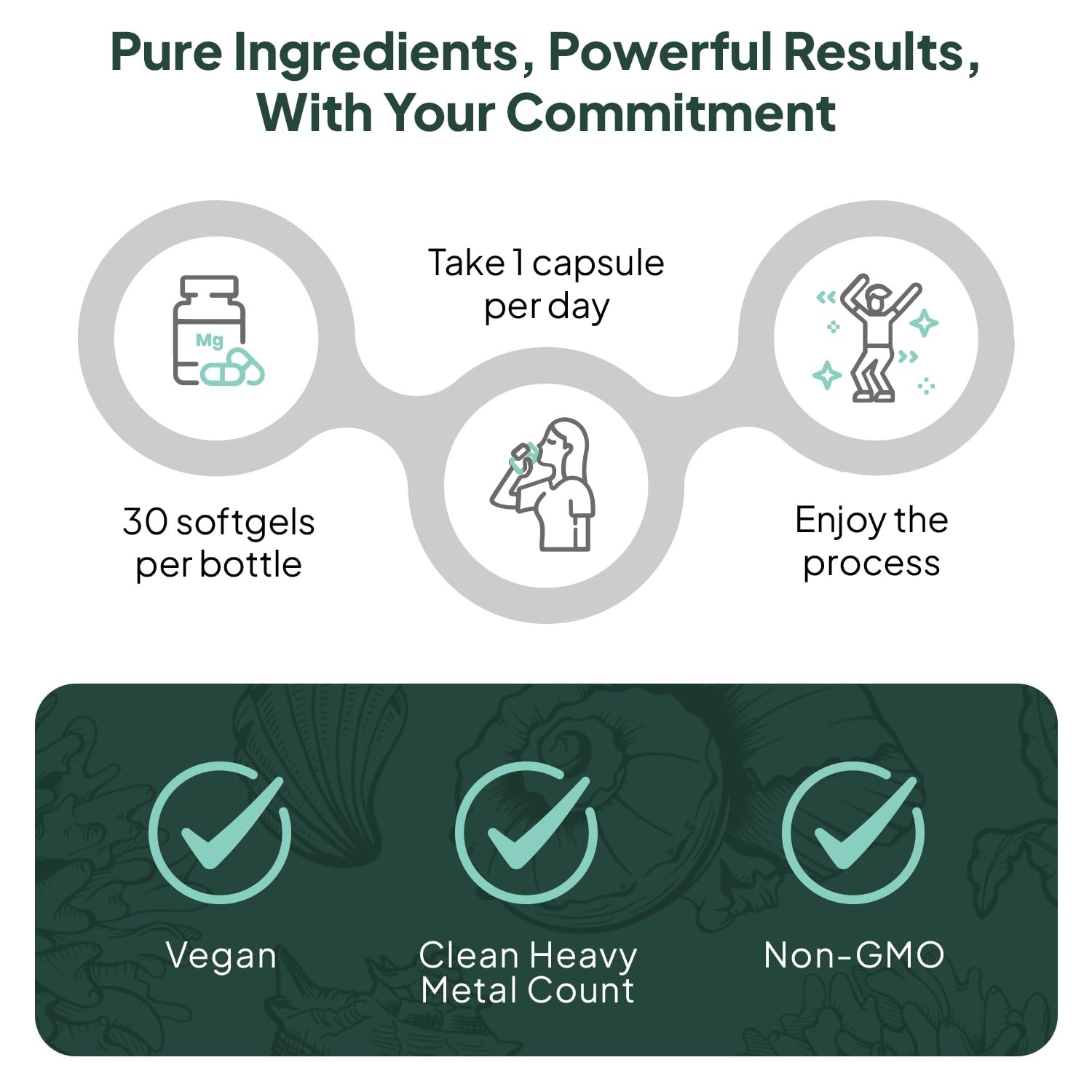 Organic Vitamin D3 + K2 Supplements – Max Bioavailability for Bone Health, Immun