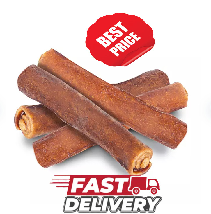 Truranch Collagen 6″ Bully Rolls 24 Ct Rawhide Alternative