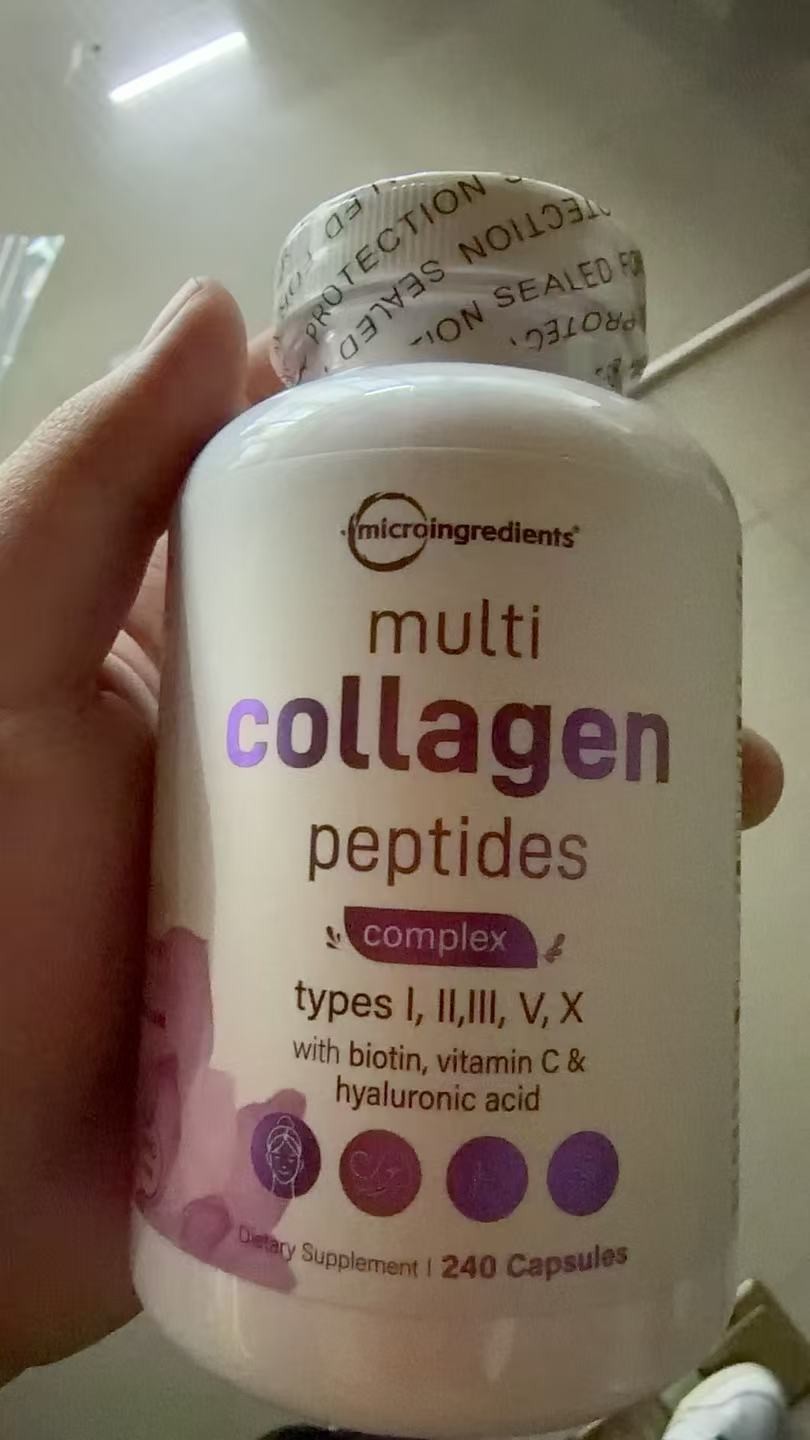 Micro Ingredients Multi Collagen Pills Hair Skin Nail Joint Support