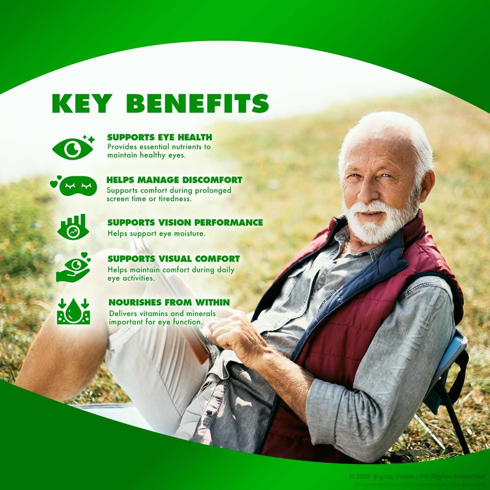 VizolUP Capsules – Vizol Up Natural Eye Health Support Formula 60ct