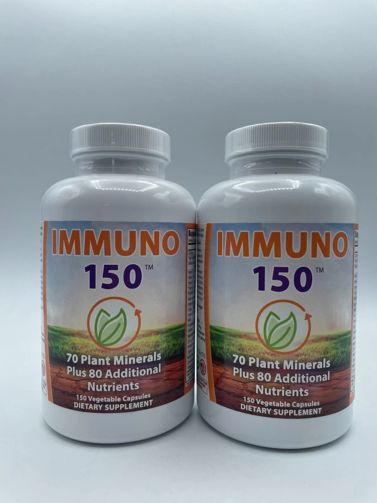 IMMUNO 150 THE ULTIMATE MULTI VITAMIN, IMMUNE BOOSTER. SET OF TWO BOTTLES 06/27