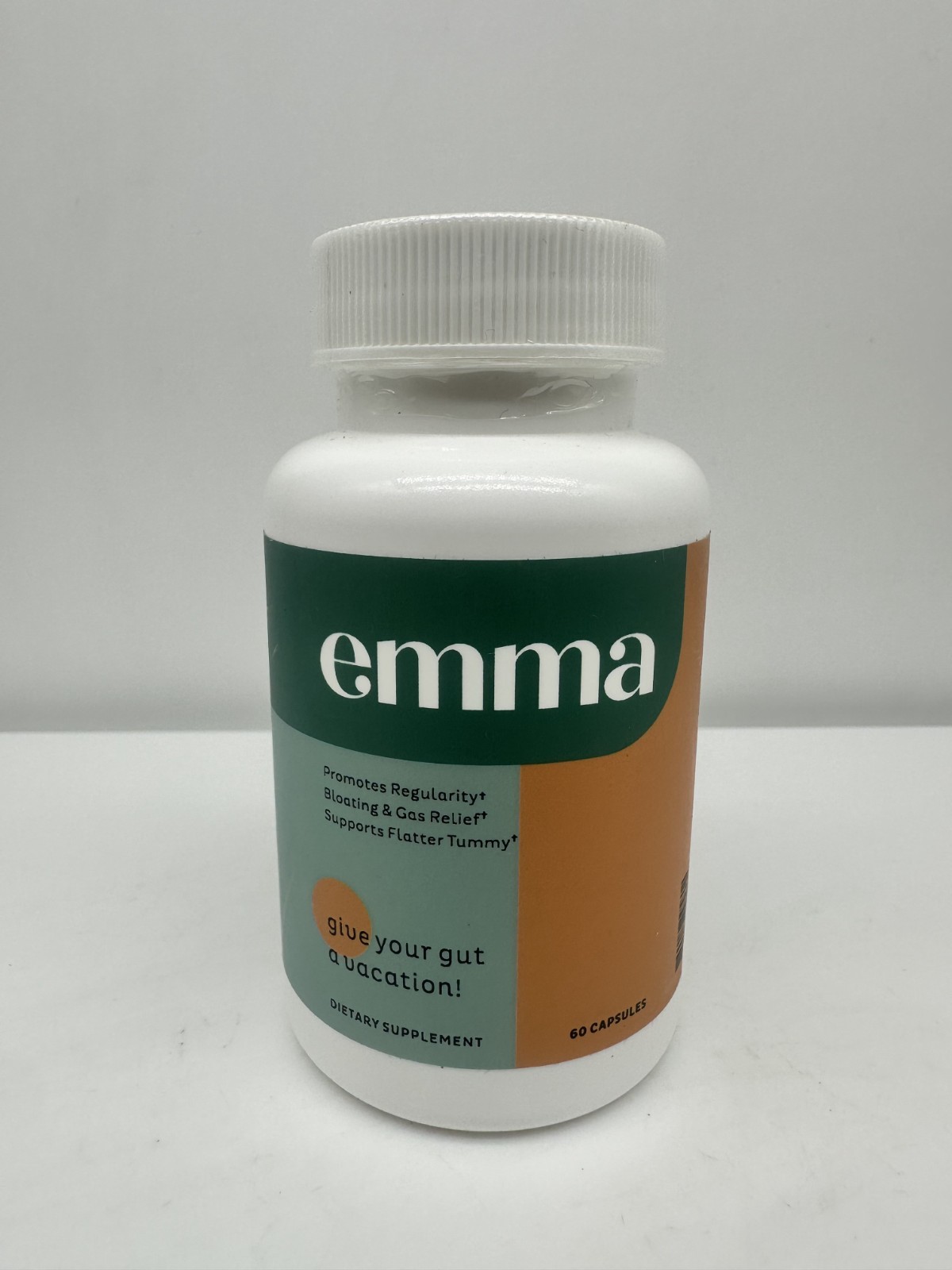 GENUINE Emma Gut Health Doctors Endorsed Supplement – 60 Capsules – Gas Relief
